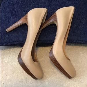 Nude Coloured Banana Republic Heels
